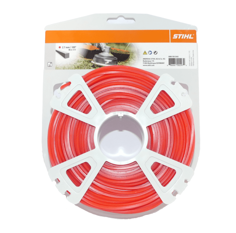 Fil nylon carré Ø 2