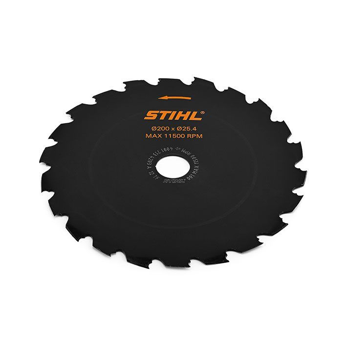 Scie circulaire à dents douces haute performance MZ 200-22 HP alésage 25