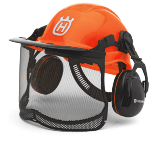 Casque Orange Fluo Functional - Husqvarna