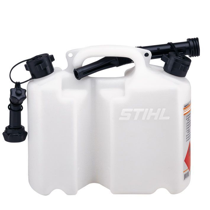 Bidon combiné transparent avec 2 becs verseurs - Stihl