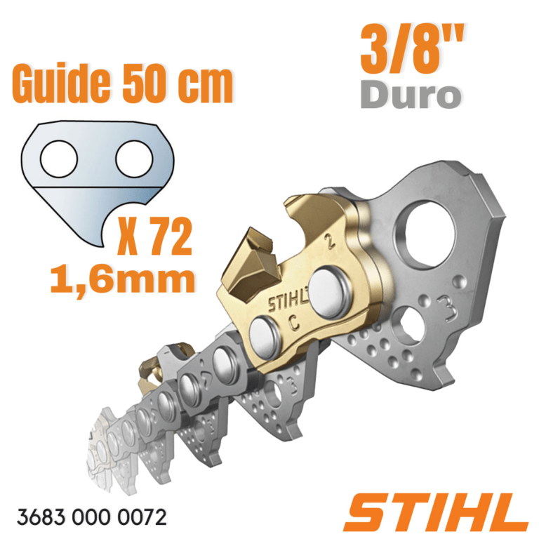 Chaîne Stihl en carbure 3683 000 0072