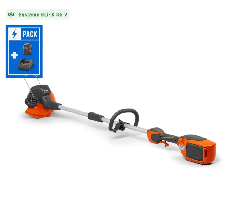 Coupe-bordures à batterie 110iL Pack - Husqvarna – Set avec Batterie et Chargeur | Compatible accessoires FLXi