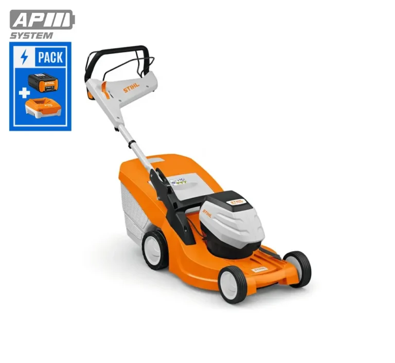 Tondeuse à batterie RMA 448.2 VC Pack Tractée - Stihl RMA448VC – Set avec Batterie et Chargeur – Vario – Système AP