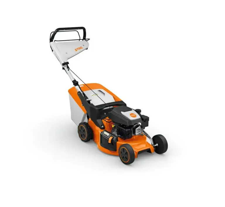 Tondeuse thermique RM 248 T - Stihl RM248T – Coupe 46 cm – Mulching – Tractée