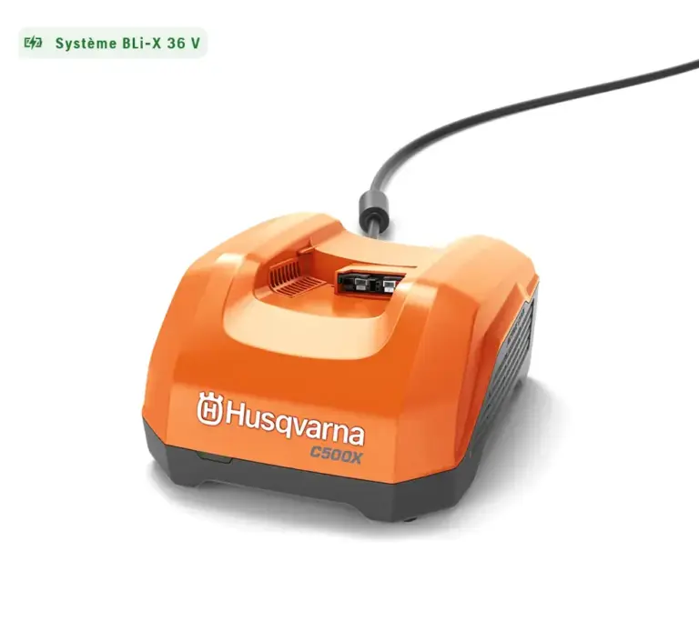 Chargeur Rapide 40-C500X - Husqvarna 40C500X – Système Bli-X