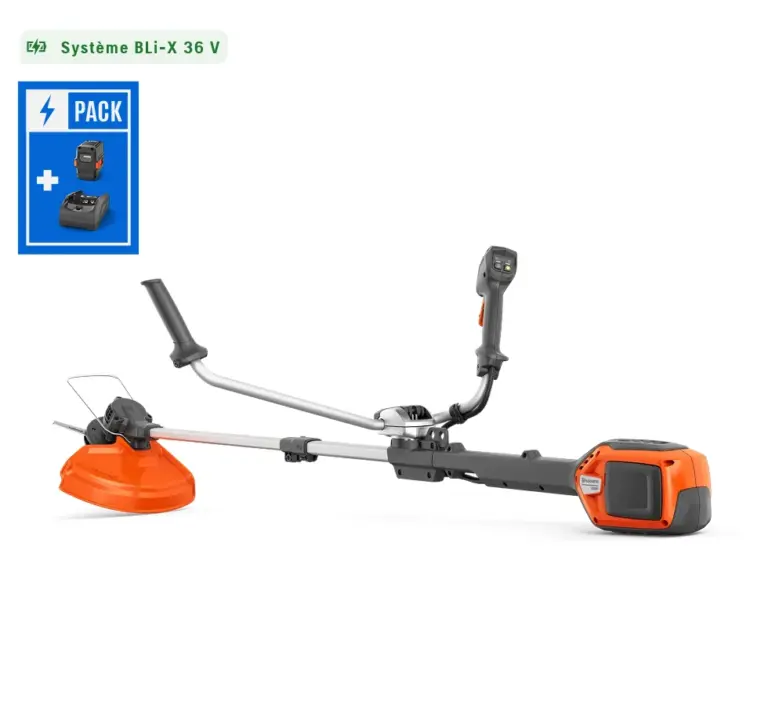 Coupe-bordures à batterie 220iR Pack - Husqvarna – Set avec Batterie et Chargeur | Système Bli-X