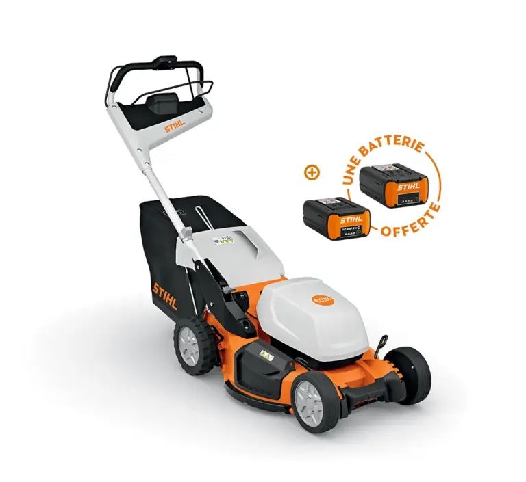 Tondeuse à batterie RMA 756 V Pack Promo – Stihl RMA756 – Avec 2 Batteries AP 500 S – Système AP