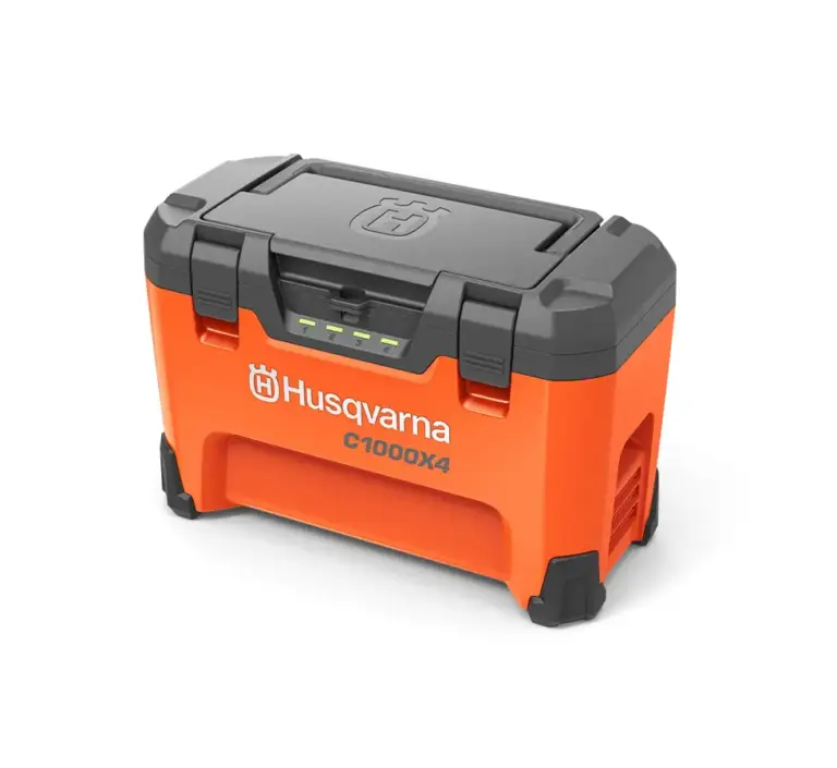 Chargeur Multiple 40-C1000 X4 – Husqvarna 40C1000X4 – 4 Batteries – Système Bli-X
